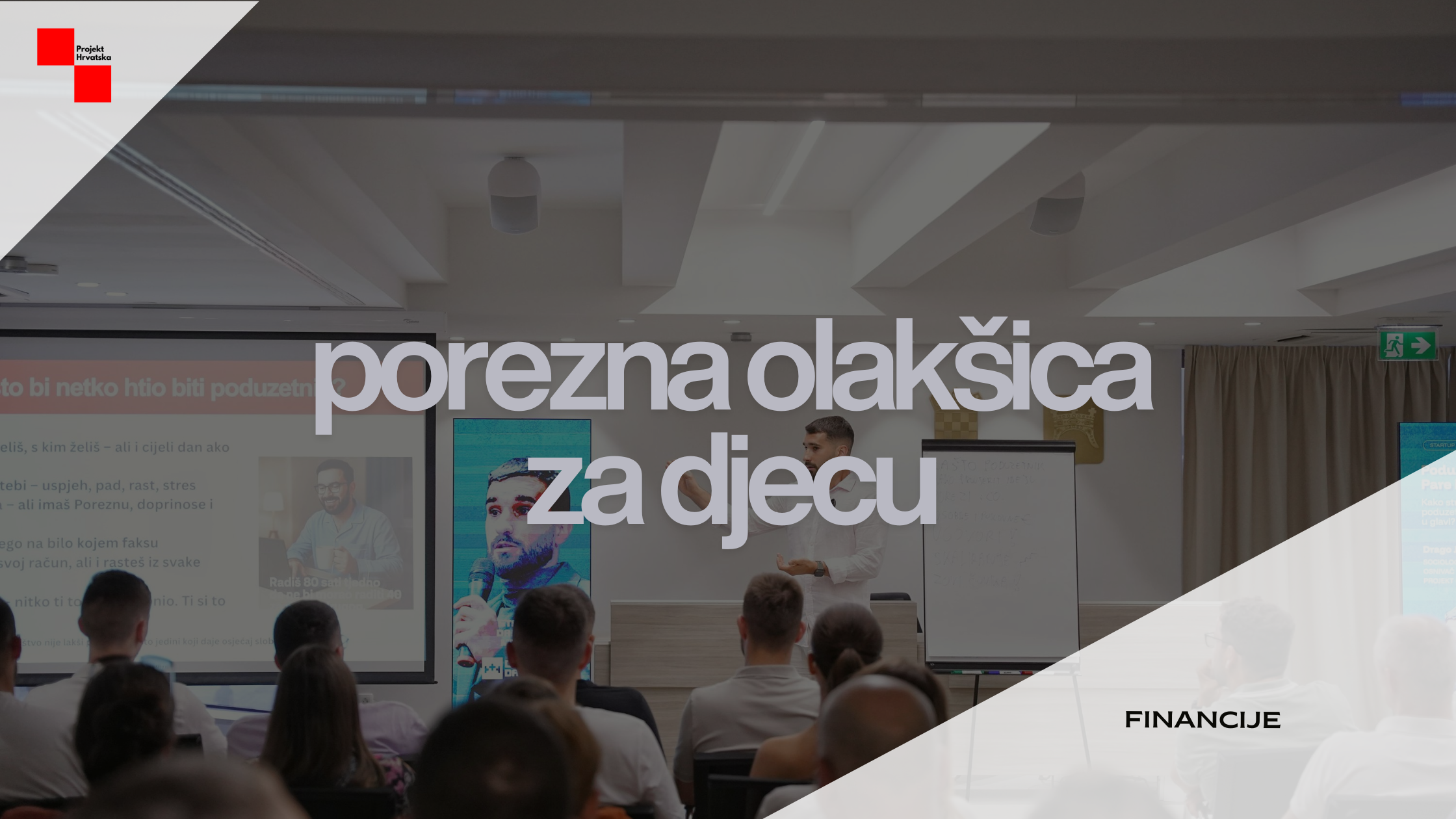 Na predavanjima uvijek dođe trenutak kad roditeljima pokažem konkretan broj. Koliko više novca ostaje na računu svaki mjesec ako su djeca pravilno upisana na poreznu karticu.