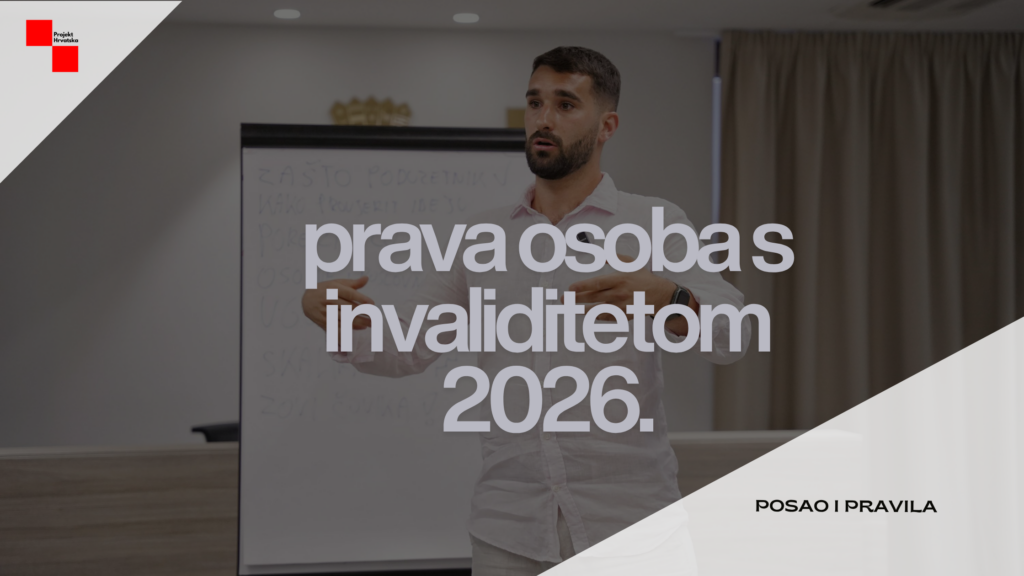 Tko je osoba s invaliditetom, koja prava ima na poslu i koliko osoba s invaliditetom mora zaposliti poslodavac. Kvota, Očevidnik i poticaji za 2026.